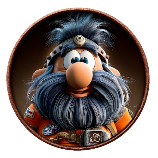 An illustrated member of the Any Guru team