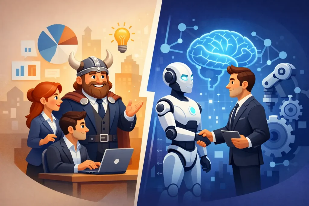 Agency Support Versus AI: What Helps You Grow?
