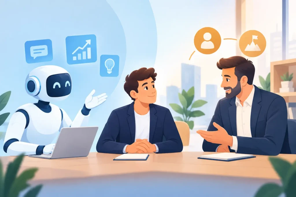AI Coach vs Mentor: What Growing Firms Need
